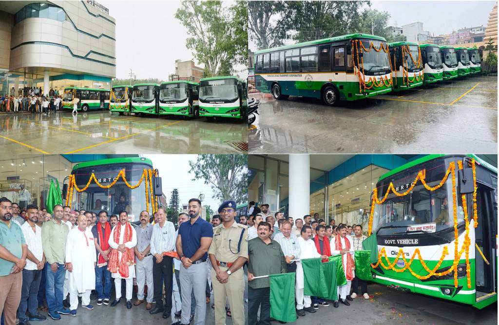 Deputy Chief Minister Launches EBus Service from Una Depot District Receives 50 Electric Buses